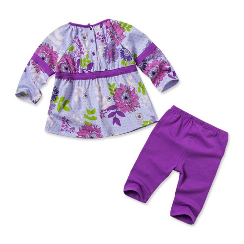 DB1798 davebella baby printed clothing sets 