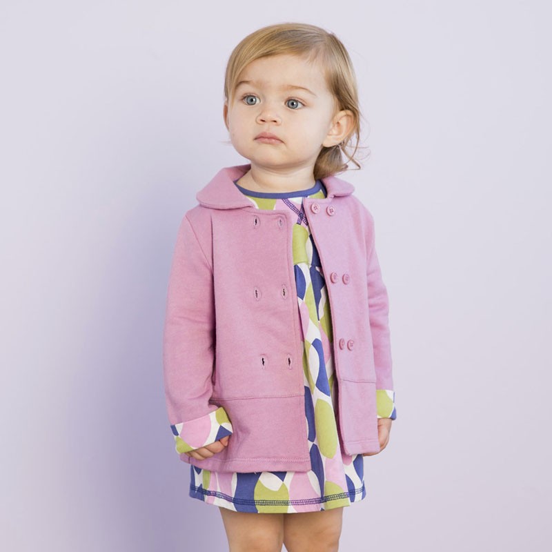 DB1743 davebella baby girl coats