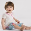 DB1759 davebella baby printed clothing sets