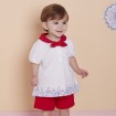 DB2172 davebella baby printed clothing sets