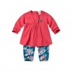 DB664 davebella baby printed long-sleeved clothing