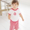 dave bella 2013 new summer striped baby clothing s