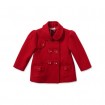 DB1231 davebella baby double-breasted tweed coat
