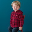 DB1327 Davebella baby fleece hoodies coats