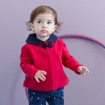DB1404 davebella baby turn-down collar dreadnought