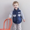DB1461 davebella baby jeans coat