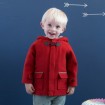 DB1482 davebella baby zippered hoodies