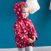 DB1583 davebella baby winter coats floral clothes