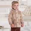 DB1609 davebella baby zippered coats winter jacket