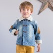 DB1629 davebella baby jeans coat