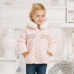 DB1650 davebella baby fur collar winter coats