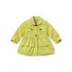 DB1683 davebella baby girl wind coats 