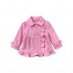 DB2067 davebella baby girl overcoats