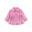 DB2067 davebella baby girl overcoats