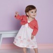 DB2070 davebella baby girl lace-up cappa