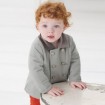 DB391 davebella autumn winter toddler coat