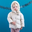 DB979 davebella baby girl winter coats kids wear