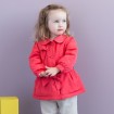 DB982 davebella baby girl winter coats