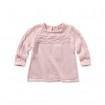 DB1148 davebella baby girl knitted dress