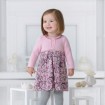 DB1197 davebella baby long-sleeved dress