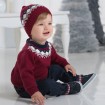 DB1221 davebella baby knitted hats 