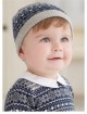 DB293 Davebella baby boy winner hat