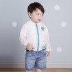 DB1930 davebella baby denim short pants jeans