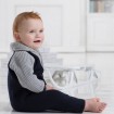 DB1201 davebella baby knitted romper