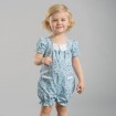 DB1517 davebella baby girl printed romper