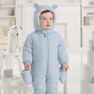 DB1532 davebella baby fleece hoodies rompers