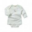 DB2025 davebella  long-sleeved triangle babysuits