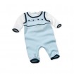 DB2028 davebella baby false two-piece  romper 