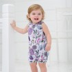 DB515 dave bella baby printed romper