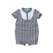 DB600 100% cotton printed baby rompers
