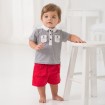 DB961 dave bella plain baby shirt