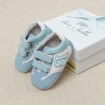 DB993 davebella baby shoes suede netting fabric