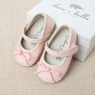 DB997 davebella baby girl goatskin shoes