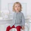 DB1170 davebella baby girl knitted sweater