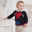 DB1187 davebella baby sweater baby boy tops