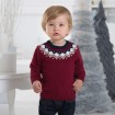 DB1220 davebella baby knitted sweater