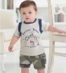 DB1305 Davebella baby boy cartoon T-shirt